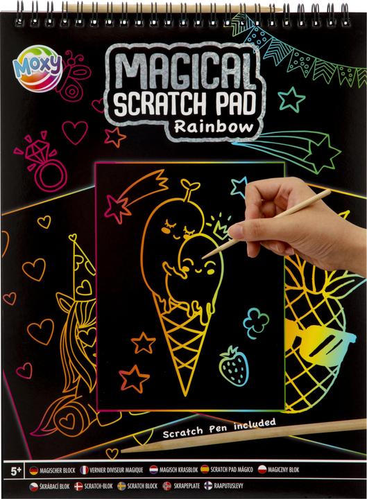 Actual product image Grafix Magic Scratch Blok A4