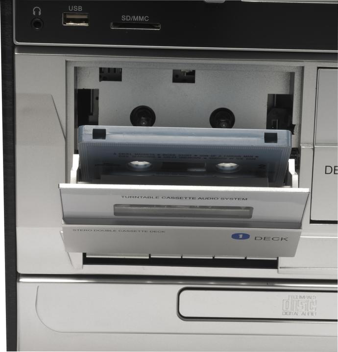 Produktbild Denver MRD-166 (Tape-Deck, Plattenspieler, CD Player, 2x 2 W)