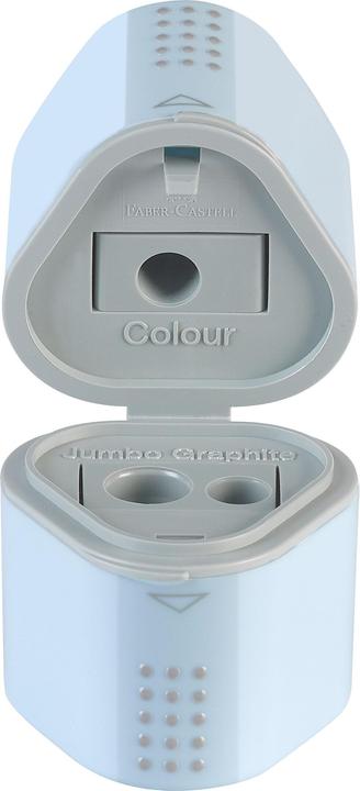 Image du produit Faber-Castell Taille-crayon triple grip 2001 bleu ciel