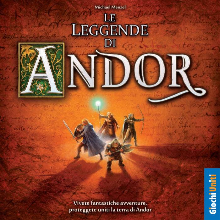 Produktbild Giochi uniti Le Leggende di Andor – Table Game (Version in Italian) (Imported from Italy) (Italienisch)
