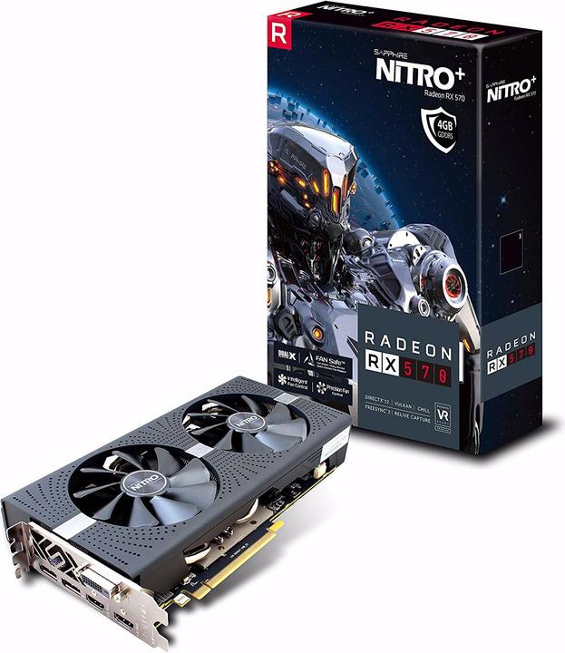 Produktbild Sapphire Radeon RX 570 Nitro+ (4 GB)