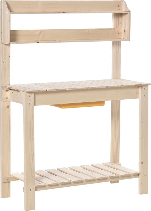 Produktbild Outsunny Pflanztisch mit verstellbarer Arbeitsfläche (100 cm)
