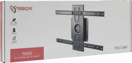 Produktbild Sbox Fernseher Feststehende Flachbildschirm-LED-TV-Halterung 37"-70" 50kg PLB-1246F (Wand, 70", 50 kg)