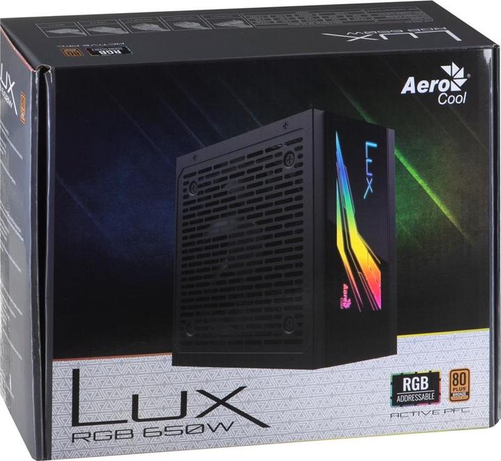Produktbild AeroCool Lux RGB (650 W)