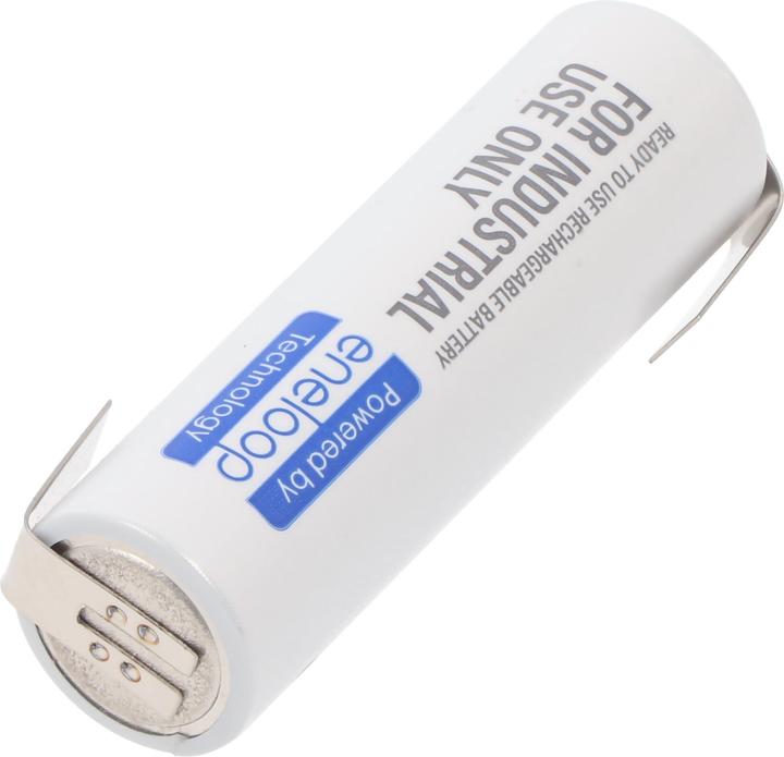 Image du produit Panasonic Akku Eneloop BK-3MCC Mignon AA mit Lötfahne in Z-Form (1 pcs, AA, 1900 mAh, Piles rechargeables + chargeur)