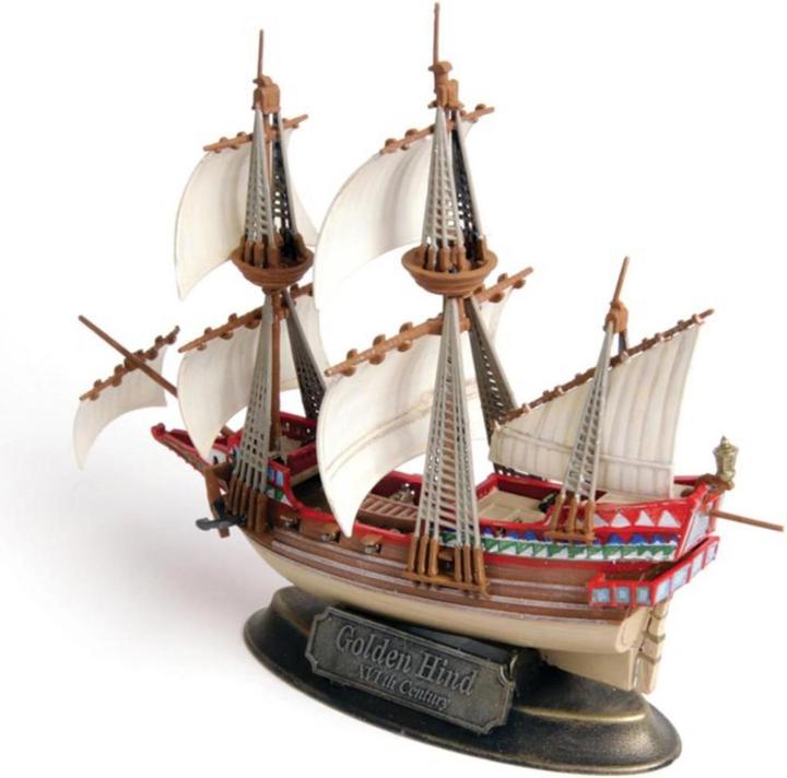 Produktbild Tamiya 1:350 Englische Galeone Golden Hind