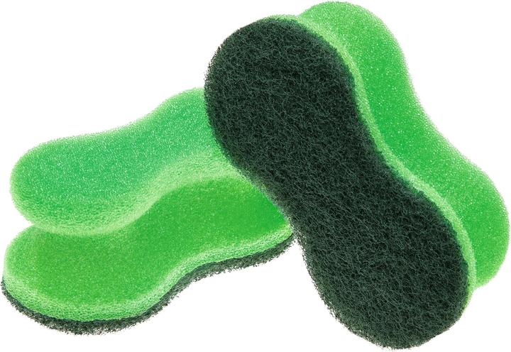 Actual product image Scotch Brite Pot Cleaner Classic Comfort, colour: green (2 pcs.)