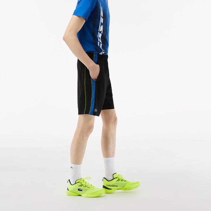 Actual product image Lacoste Men's TENNIS Shorts in Recycled Polyester (S)