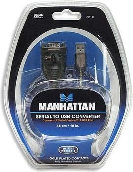 Produktbild Manhattan Schnittstellenkabel Adapter USB auf Seriell (USB)
