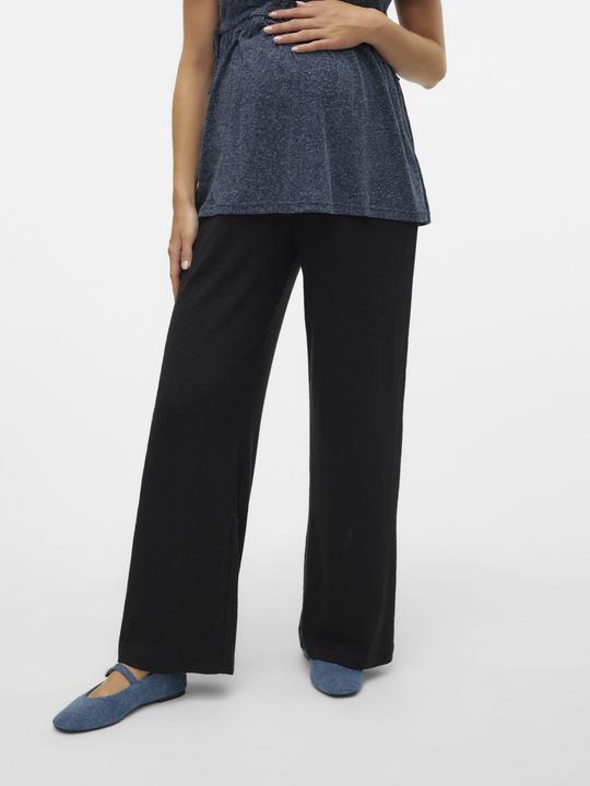 Actual product image Mamalicious Wide leg cut Side slits Trousers Suit trousers (M)
