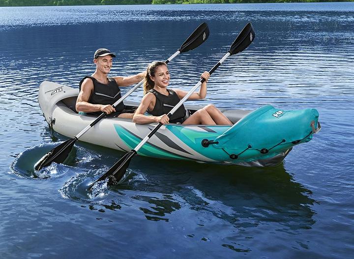 Image du produit Bestway Kit kayak Hydro-Force Rapid Elite X2 312 x 98 x 44 cm (2 pers.)