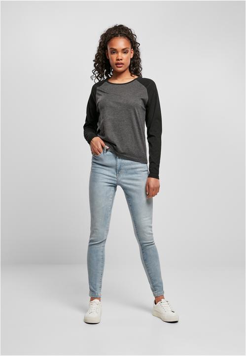 Image du produit Urban Classics Manches longues raglan contrastées pour femmes (S)