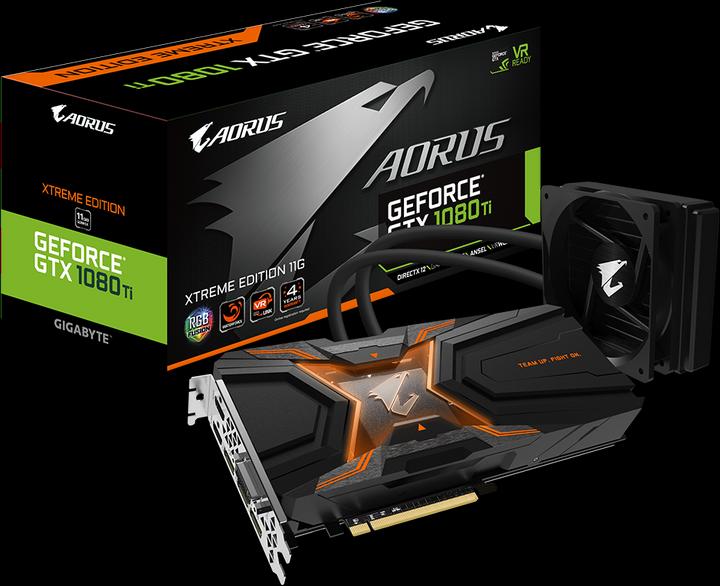 Immagine prodotto Gigabyte GeForce GTX 1080 Ti Waterforce Xtreme Aorus (11 GB)