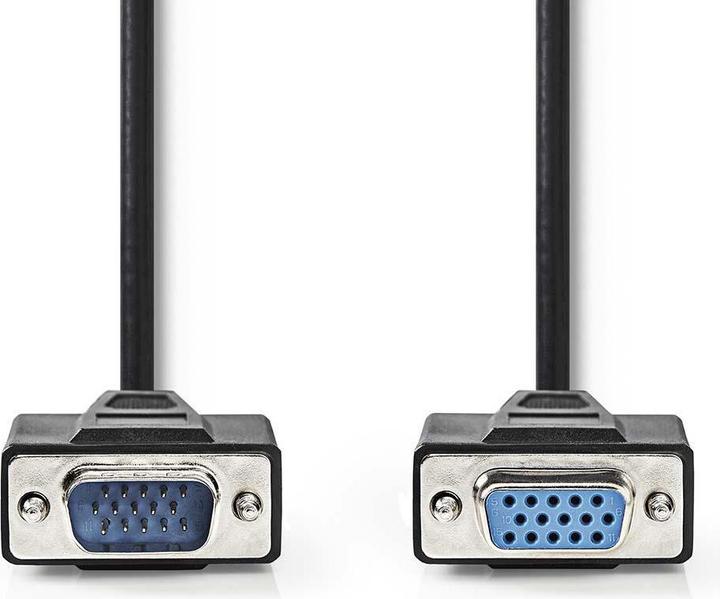 Image du produit Nedis Câble VGA - VGA mâle - VGA femelle - nickelé - résolution maximale : 1280x800 - 20.0 m - ru (20 m, VGA)