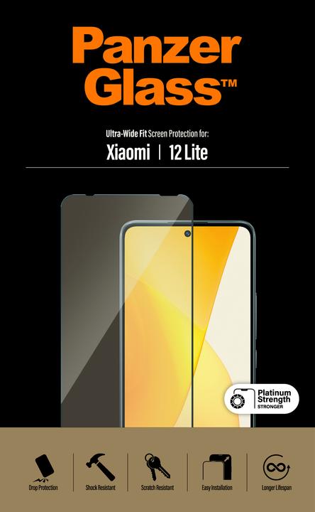 Actual product image PanzerGlass Xiaomi 12 Lite (1 Piece, Xiaomi 12 Lite)
