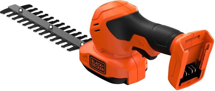 Immagine prodotto Black & Decker Cesoie per erba e arbusti a batteria da 18 V senza batteria e caricatore (Tagliasiepi a batteria)