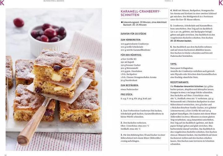 Immagine prodotto Dr. Oetker Blitzschnell Backen von A-Z (Tedesco, Il dott., Incisore, 2019)