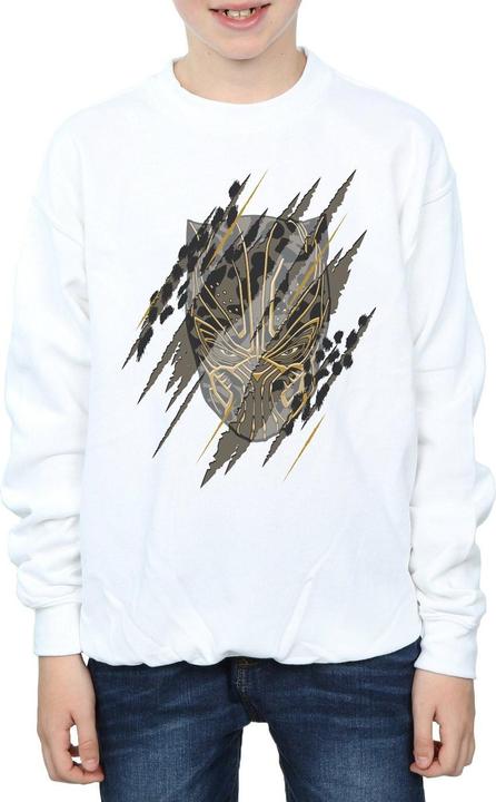 Immagine prodotto Black Panther Gold Head Felpa Ragazzi (152, 158)