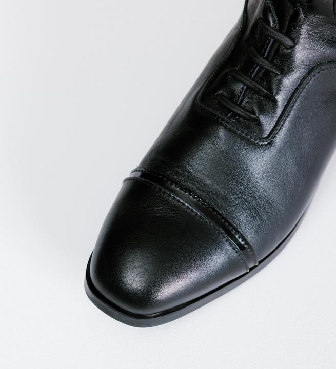 Produktbild Fouganza Reistiefel 900 Leder Damen schwarz (37)