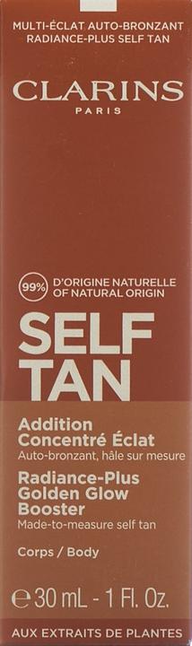 Actual product image Clarins Self Tanning Concentrate (Self tanning foam, 30 ml)