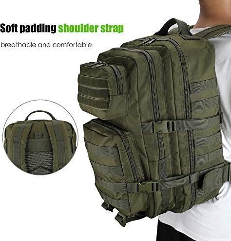 Produktbild Only-Bags.Store 40L Military Tactical Backpack, grosse Kapazität 3 Tage Armee Assault Pack Tasche Go Bag Rucksack