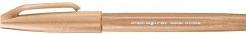 Actual product image Pentel Brush Pen Sign Pen Brush (Walnut, Brown, 1 x)