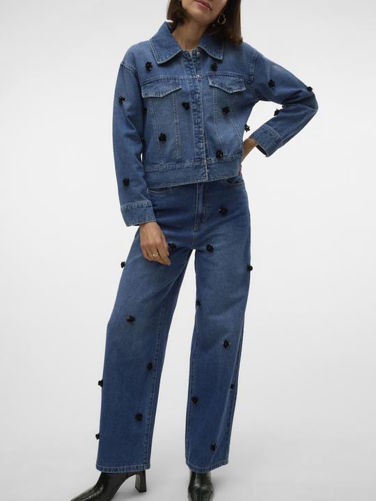 Produktbild Vero Moda VMTAYLOR Mid Rise Baggy Fit Jeans Weit geschnitten (W29/L30)