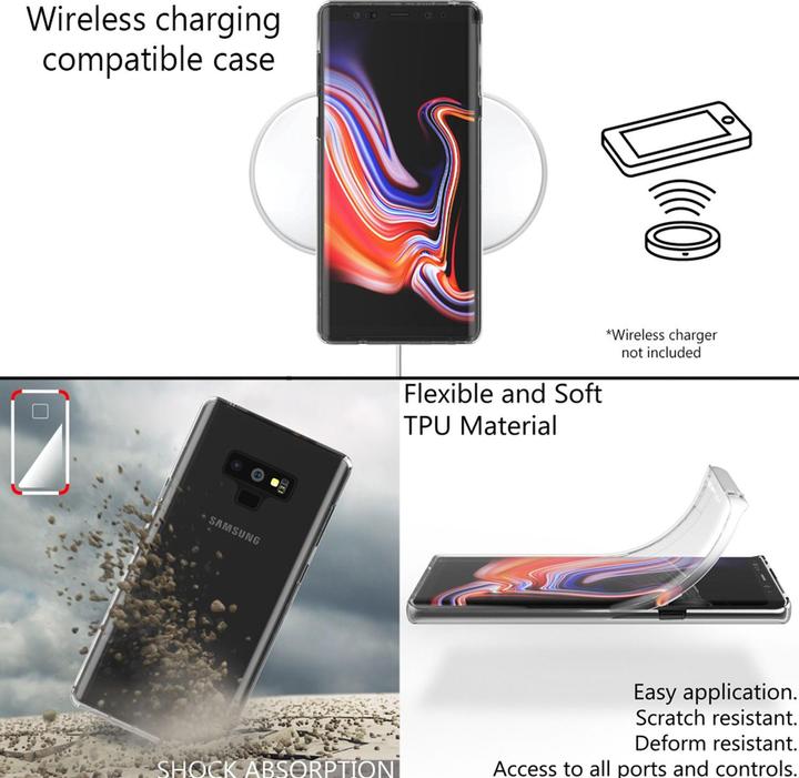 Actual product image Nalia 360 degree mobile phone case (Samsung Galaxy Note 9)
