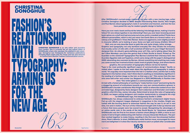 Produktbild Slanted Magazine #44 - TYPE FASHION (Englisch, Slanted Publishers, Ronald Stoops, Lars Harmsen, Julia Kahl, 2024)