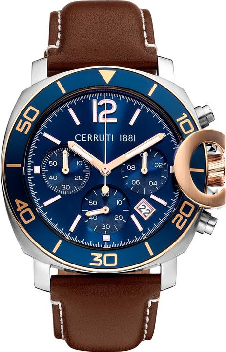 Actual product image Cerruti 1881 Cerruto 1881 Positano (Analogue wristwatch, 45 mm)