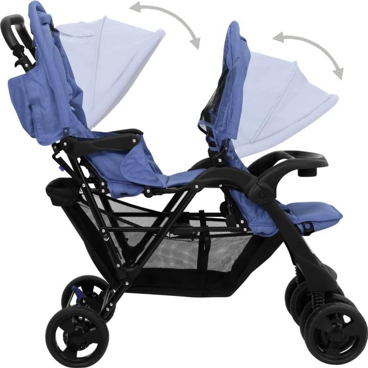 Actual product image VidaXL Geschwisterwagen