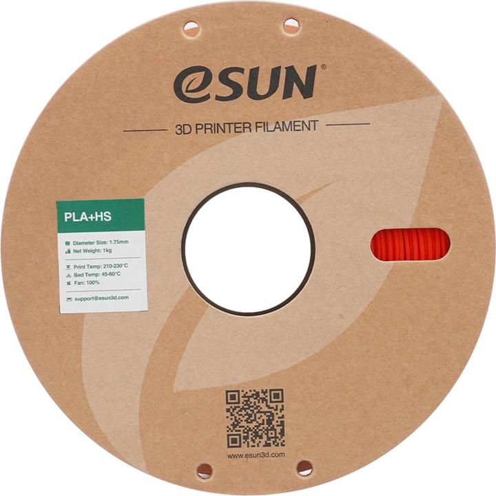 Image du produit eSUN Filament PLA+ HS RGB Rot 1.75 mm 1 (PLA, 1.75 mm, 1000 g, Rouge)