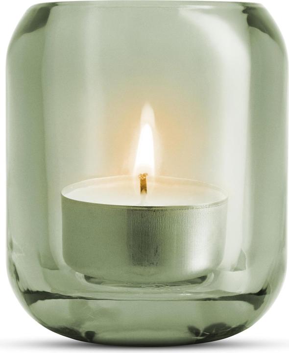 Actual product image Eva Solo Tealight holder Acorn 2 pieces, Light green (9 x 8 x 14 cm)