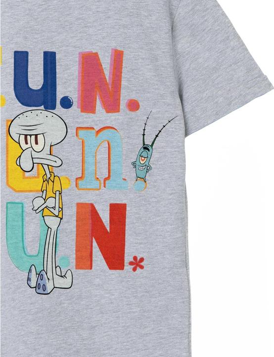 Actual product image Spongebob Squarepants Boys Fun Squidward T-Shirt (104)