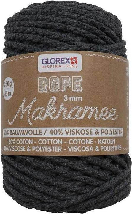 Glorex Corde de macramé (63 m)