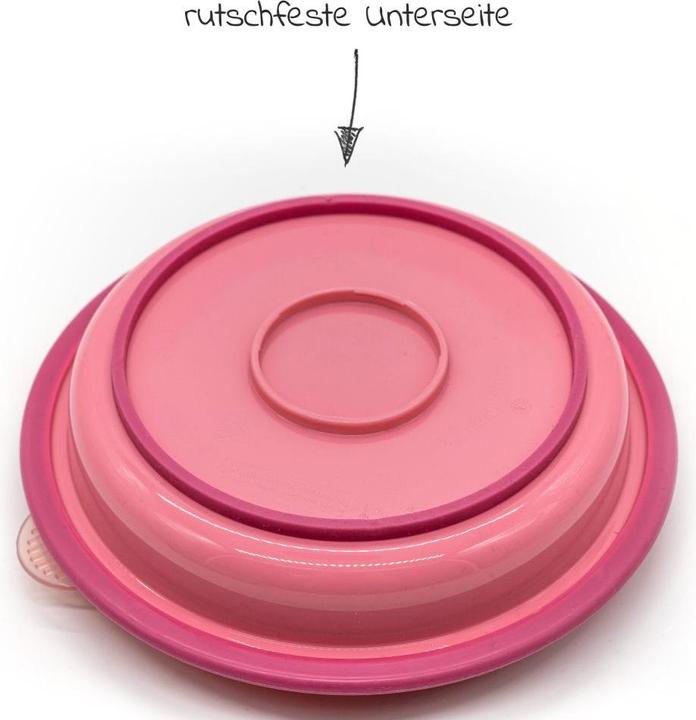 Actual product image NUK Children's crockery sets 4-piece set for on the go incl. baby plate with cutlery