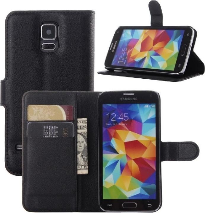Actual product image Screenguard Samsung Galaxy S5 Leather Guard Leather Case (Samsung Galaxy S5)