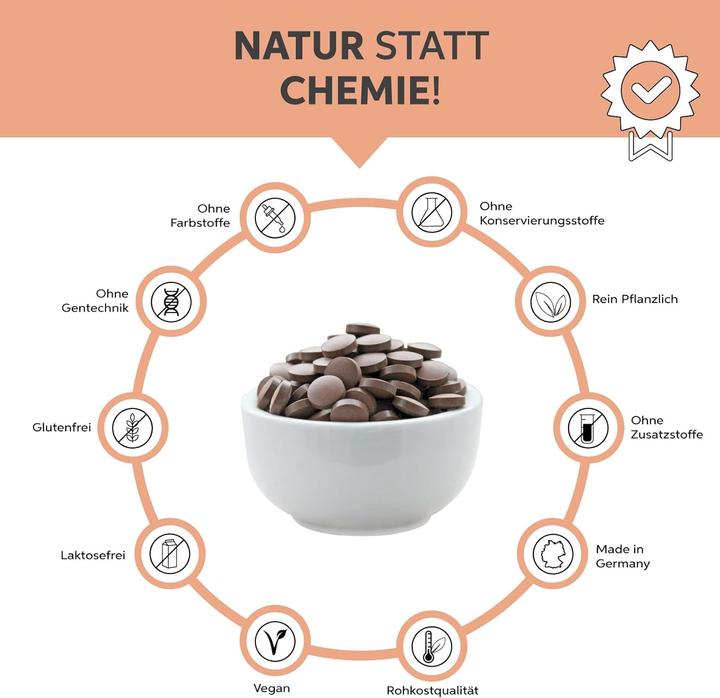 Image du produit Eltabia Maca en comprimés du Pérou | Qualité crudité premium (1000 pièce(s), Cachets)