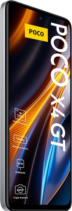 Produktbild Xiaomi Poco X4 GT (128 GB, Silber, 6.60", Dual SIM, 64 Mpx, 5G)