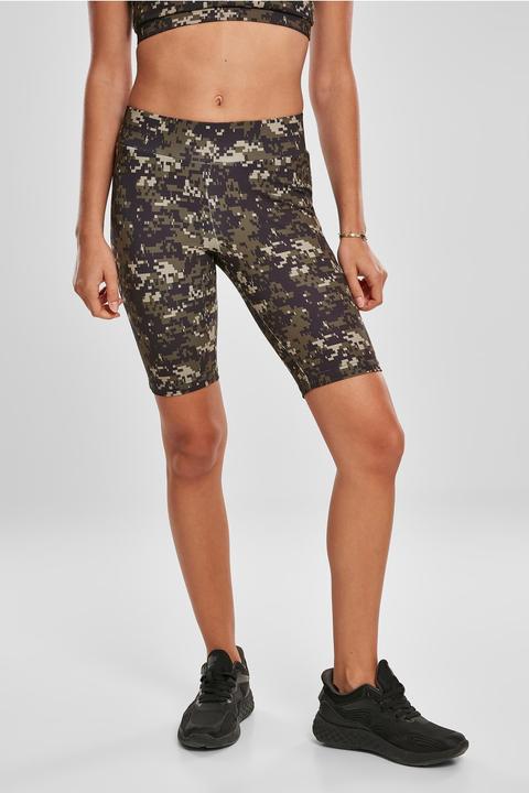 Produktbild Urban Classics Ladies High Waist Camo Tech Cycle Shorts (XS)