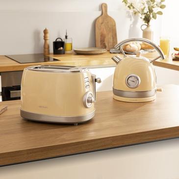 Image du produit Cecotec Grille-pain Toast&Taste 800 Vintage (Jaune)