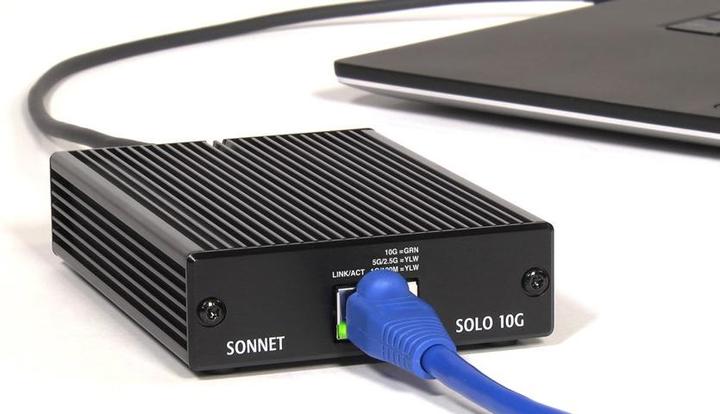 Produktbild Sonnet Solo 10G TB3 to 10GB Base-T (Thunderbolt 3, RJ45 (1x))