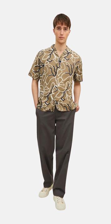 Produktbild Jack & Jones Jprbladrew Print Resort Shirt S/S Ln (XXL)