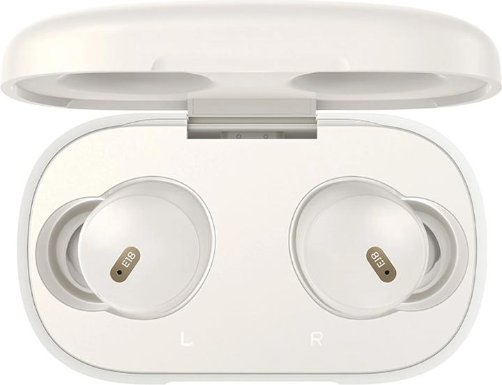 Actual product image Baseus Bowie E18 wireless TWS ENC IPX4 headphones - white (ANC, 25 h, Wireless)