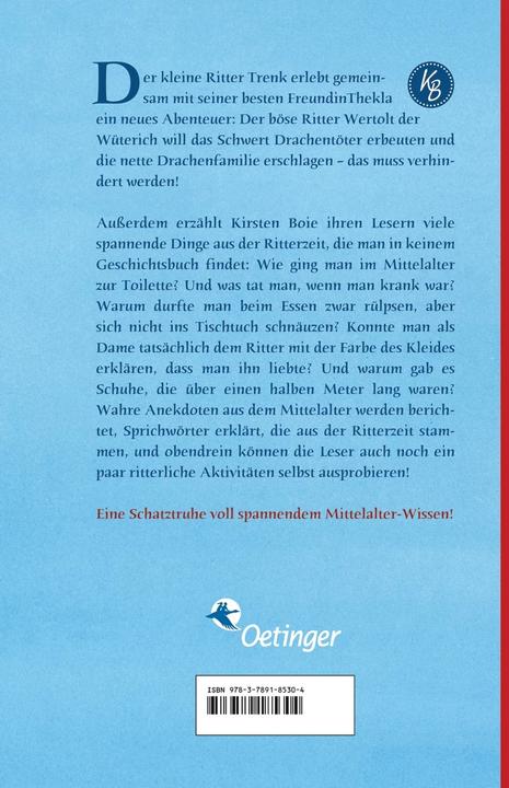 Actual product image Der kleine Ritter Trenk und fast das ganze Leben im Mittelal (German, Kirsten Boie, 2012)