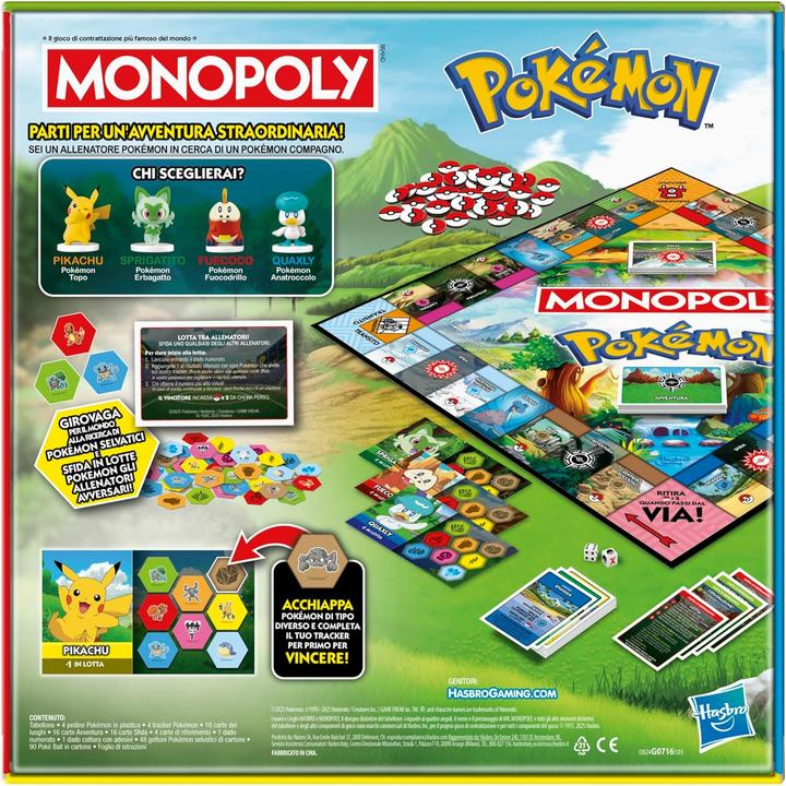Image du produit Monopoly Pokémon Edition Brettspiel (Allemand)