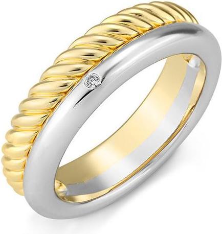 Produktbild Breuning RING - BRILL. 0,015 Ct. H/si (48, 585/14 K Gold)