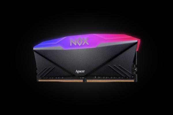 Actual product image Apacer Main memory DDR4 ZADAK MOAB RGB 32GB (2x16GB) 3200MHz 1.35V Black (2 x 16GB, 3200 MHz, DDR4-RAM, DIMM)