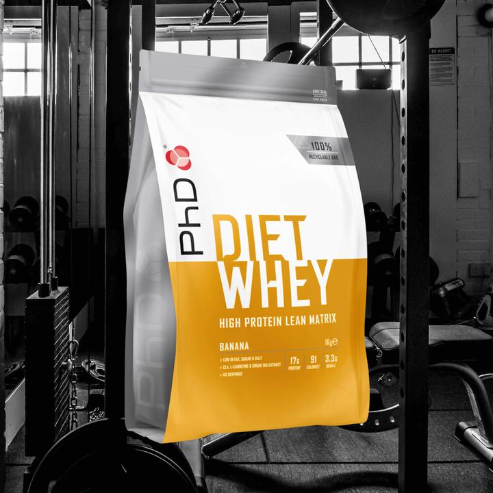 Actual product image PhD Nutrition Diet Whey (Banana, 1 pcs., 1000 g)