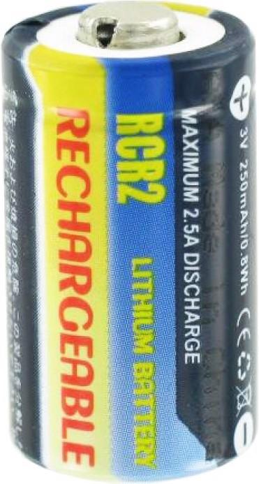 Immagine prodotto AccuCell CR2 caricatore Li-ion, CR-2 caricatore incl. 2x CR2 batteria ricaricabile